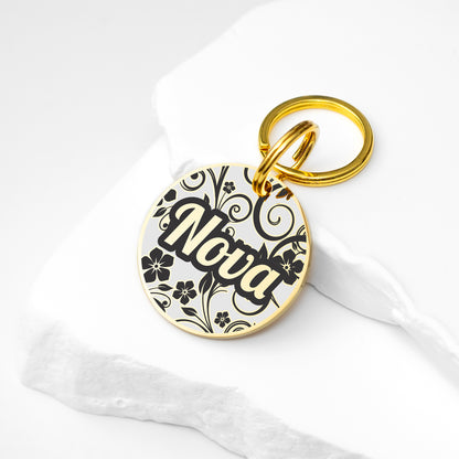 Custom Dog Tag - Engraved Double Sided Pet ID Tag with Phone