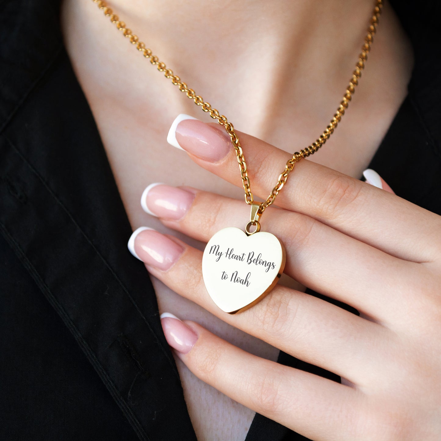 Engraved Phrase Necklace – Custom Message Jewelry