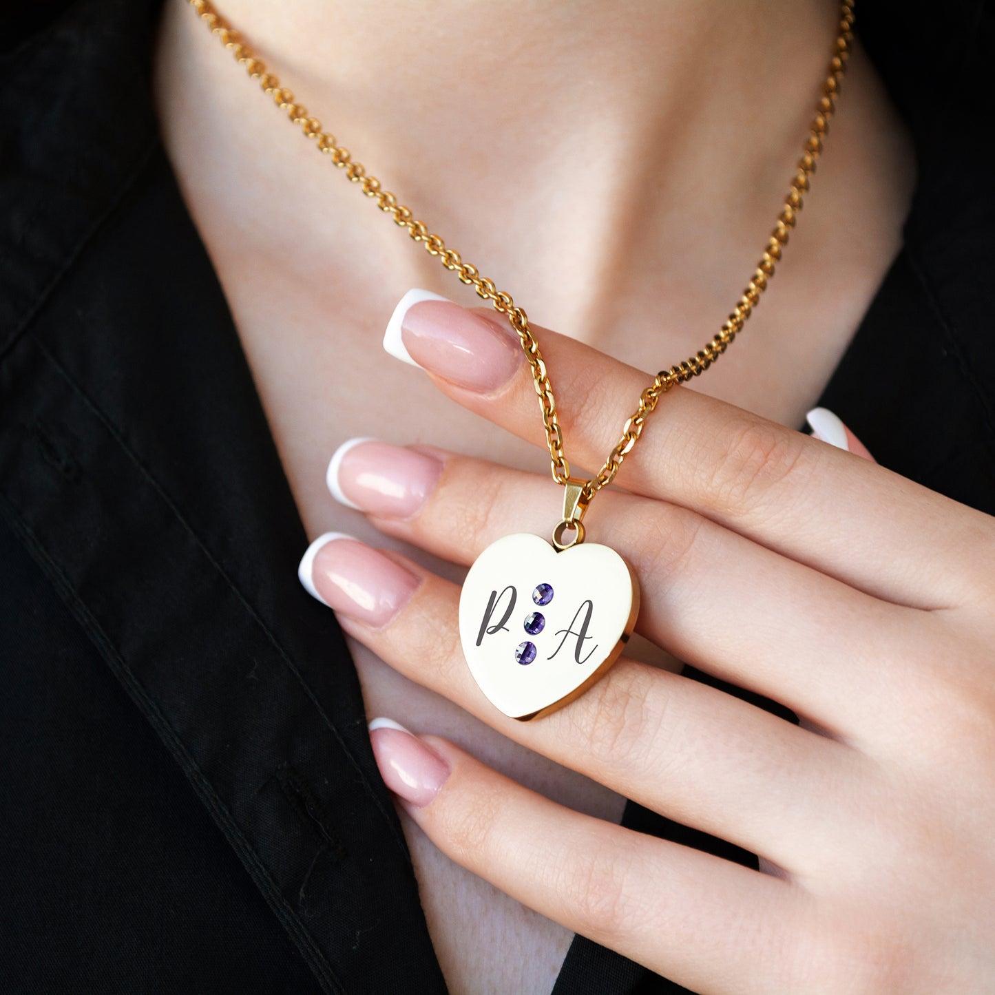 Letter Necklace – Personalized Engraved Jewelry