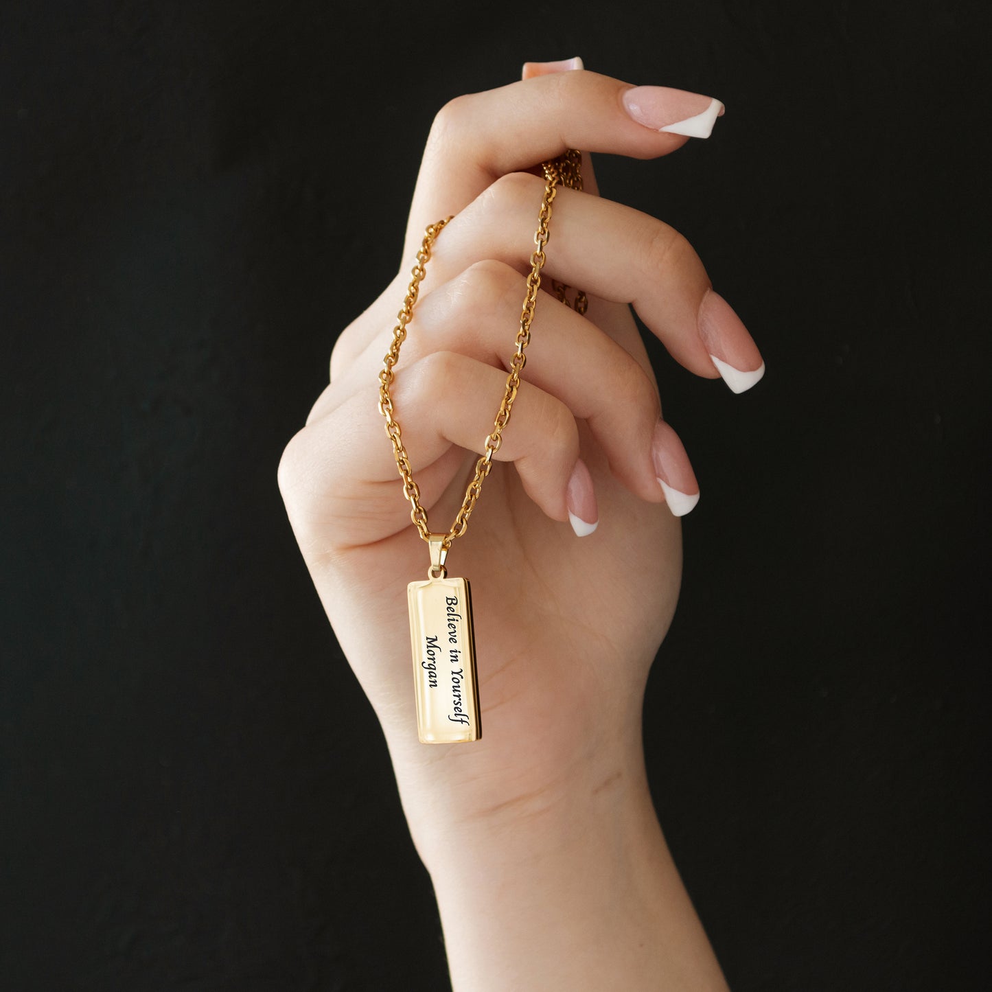 Custom Name Necklace – Personalized Engraved Jewelry