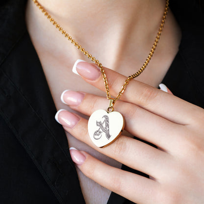 Letter Necklace – Personalized Engraved Jewelry