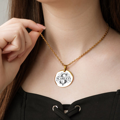 Monogram Necklace – Personalized Initial Jewelry