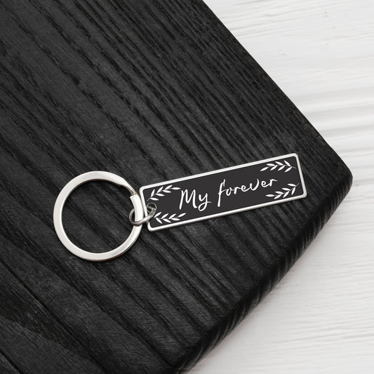 Personalized Love Keychain - Handwriting or Font Option
