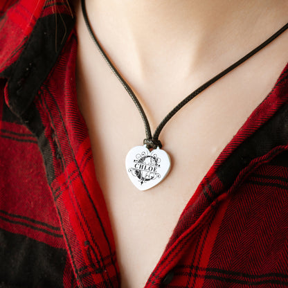 Dainty Initial Necklace – Personalized Letter Charm