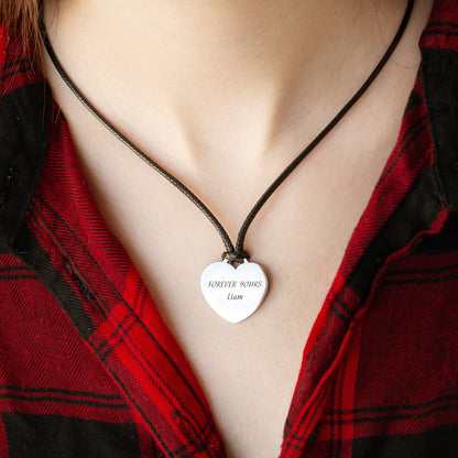 Custom Name Pendant – Personalized Engraved Necklace