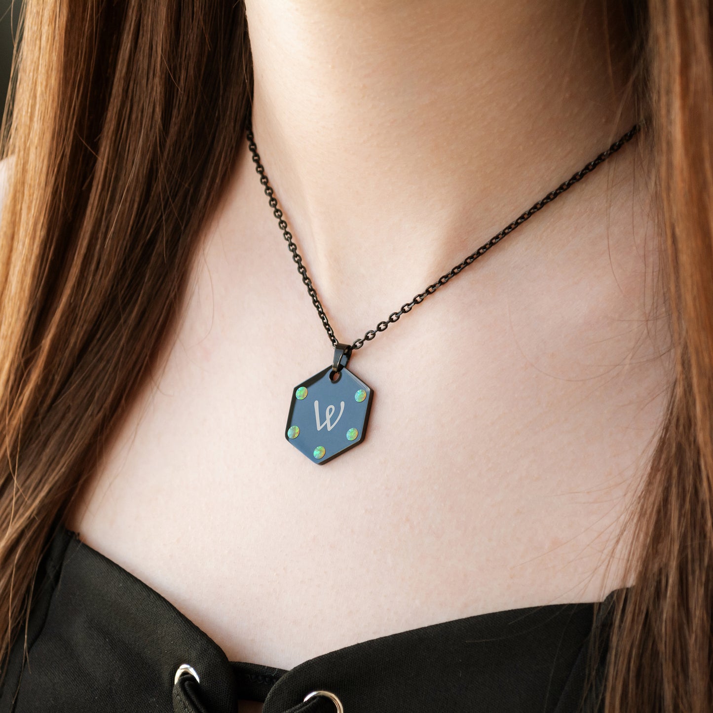 Dainty Initial Necklace – Personalized Letter Charm