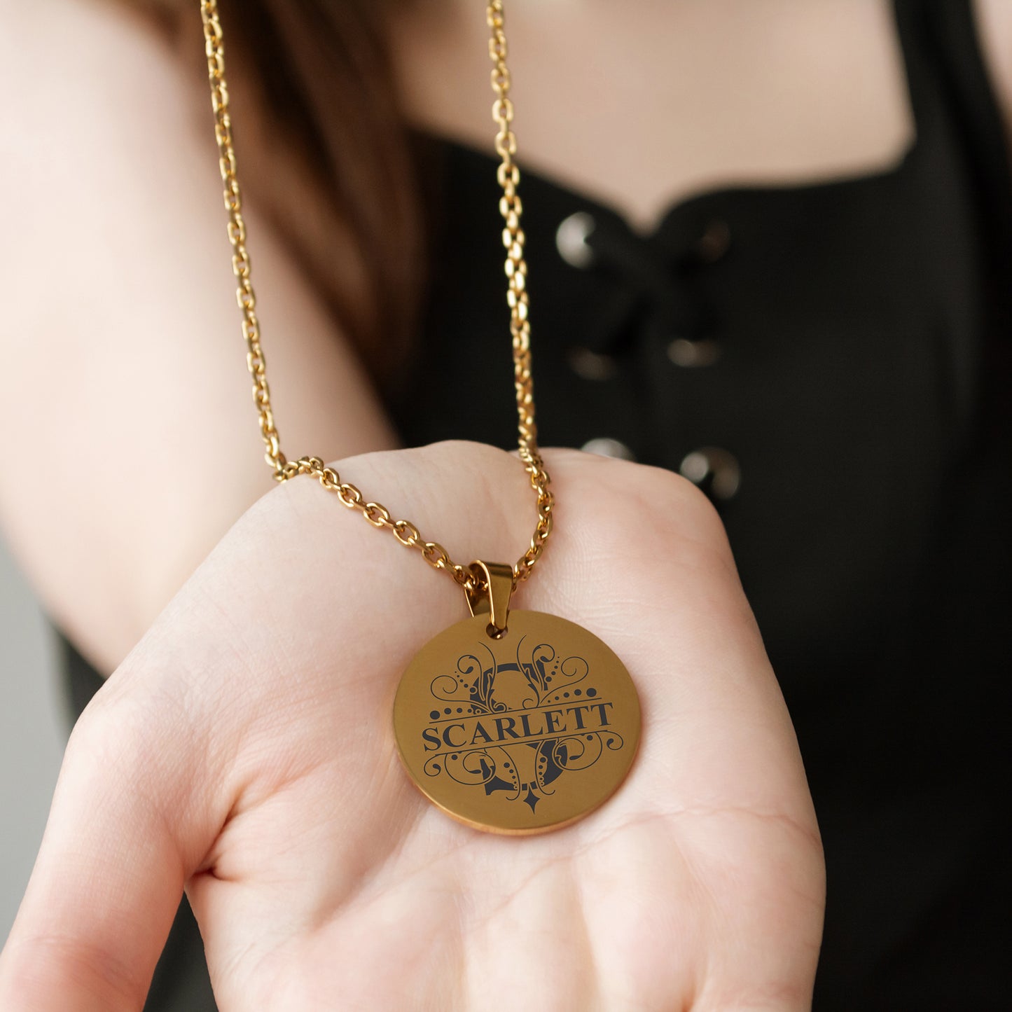 Monogram Necklace – Personalized Initial Jewelry