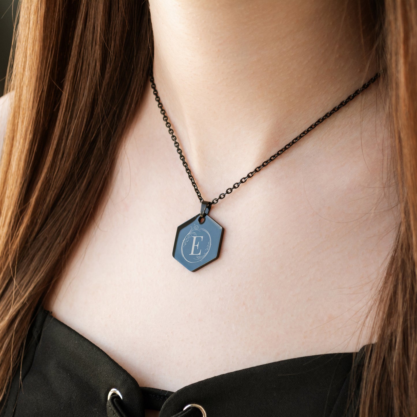 Personalized Letter Necklace – Custom Monogram Pendant