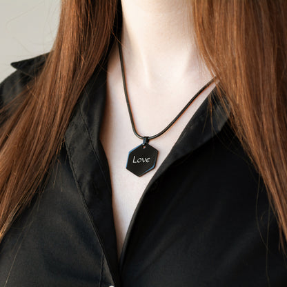 Personalized Text Pendant – Custom Engraved Jewelry Gift