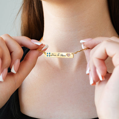 Custom Name Pendant – Personalized Engraved Necklace