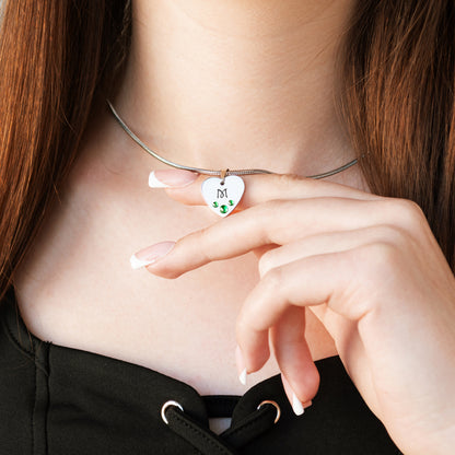 Monogram Necklace – Personalized Initial Jewelry