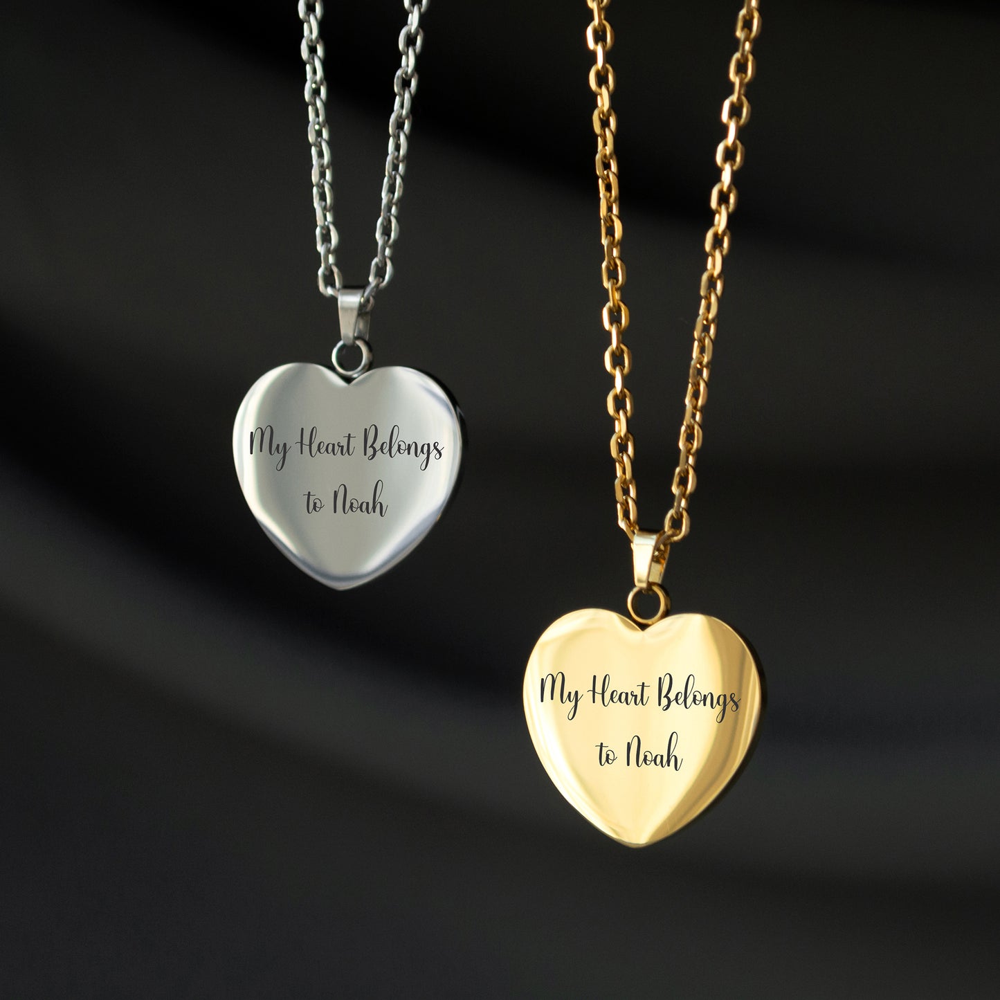 Engraved Phrase Necklace – Custom Message Jewelry