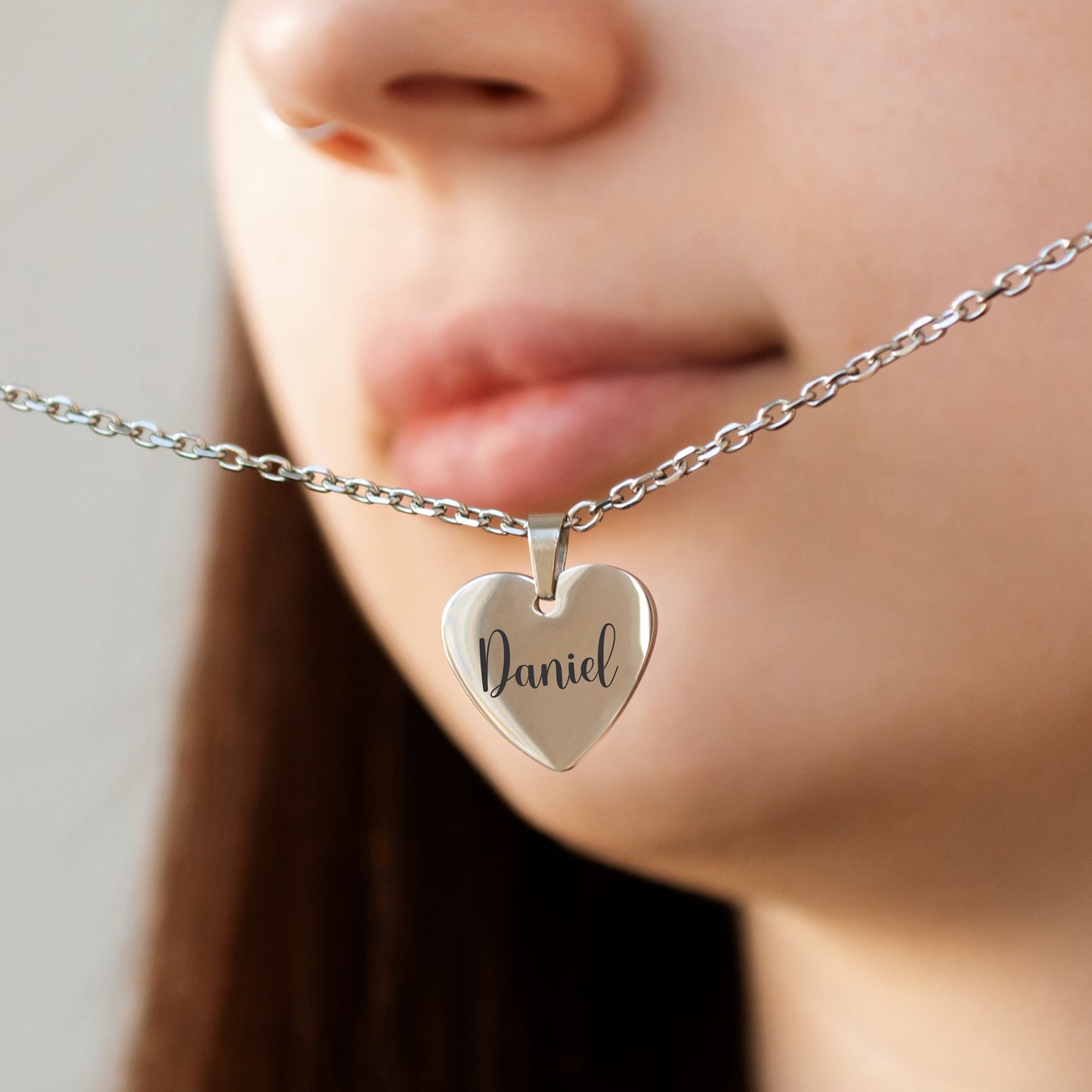 Custom Name Pendant – Personalized Engraved Necklace