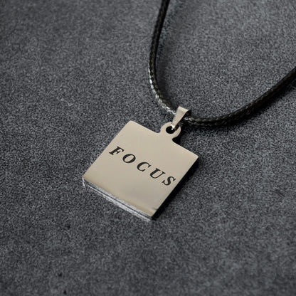 Custom Engraved Necklace – Name or Short Text Jewelry