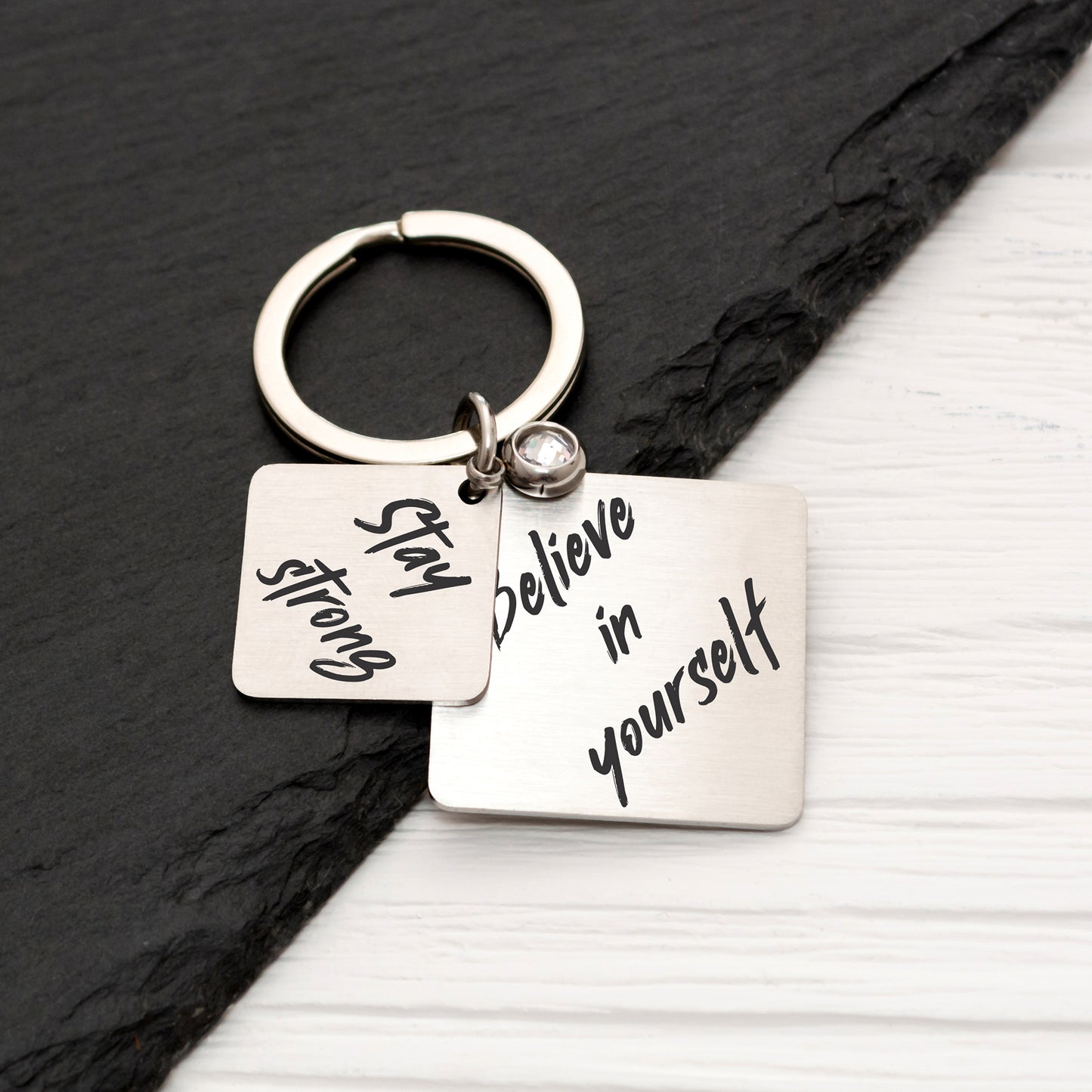 Personalized Handwriting Keychain - Custom Engraved Gift
