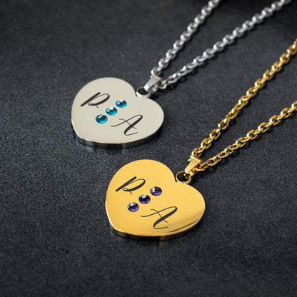 Letter Necklace – Personalized Engraved Jewelry