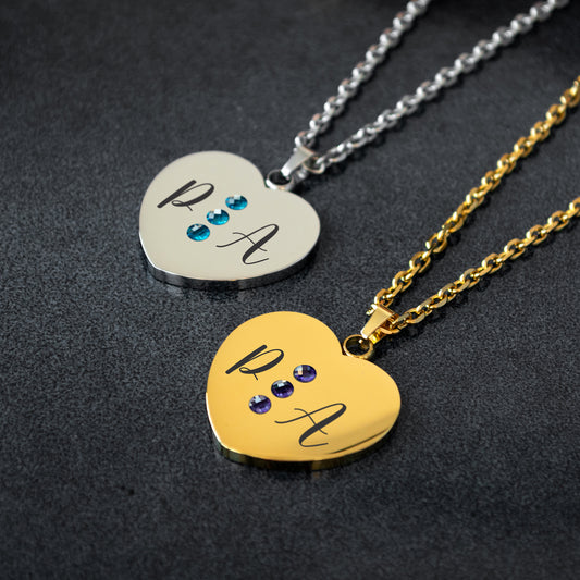 Letter Necklace – Personalized Engraved Jewelry