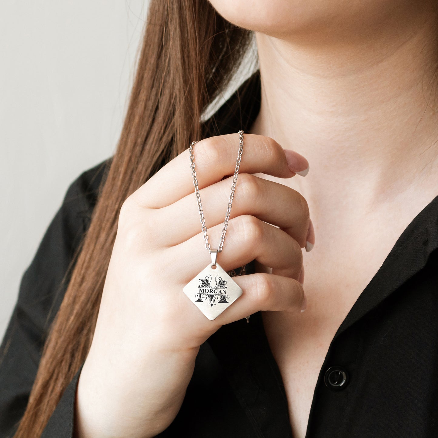 Letter Necklace – Personalized Engraved Jewelry