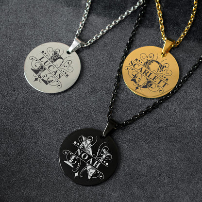 Monogram Necklace – Personalized Initial Jewelry