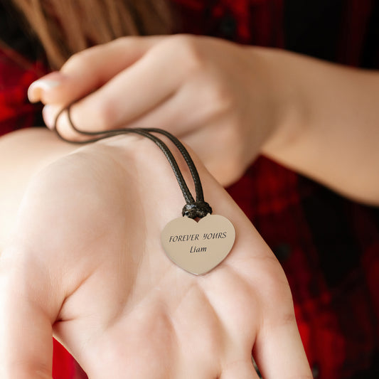 Custom Name Pendant – Personalized Engraved Necklace