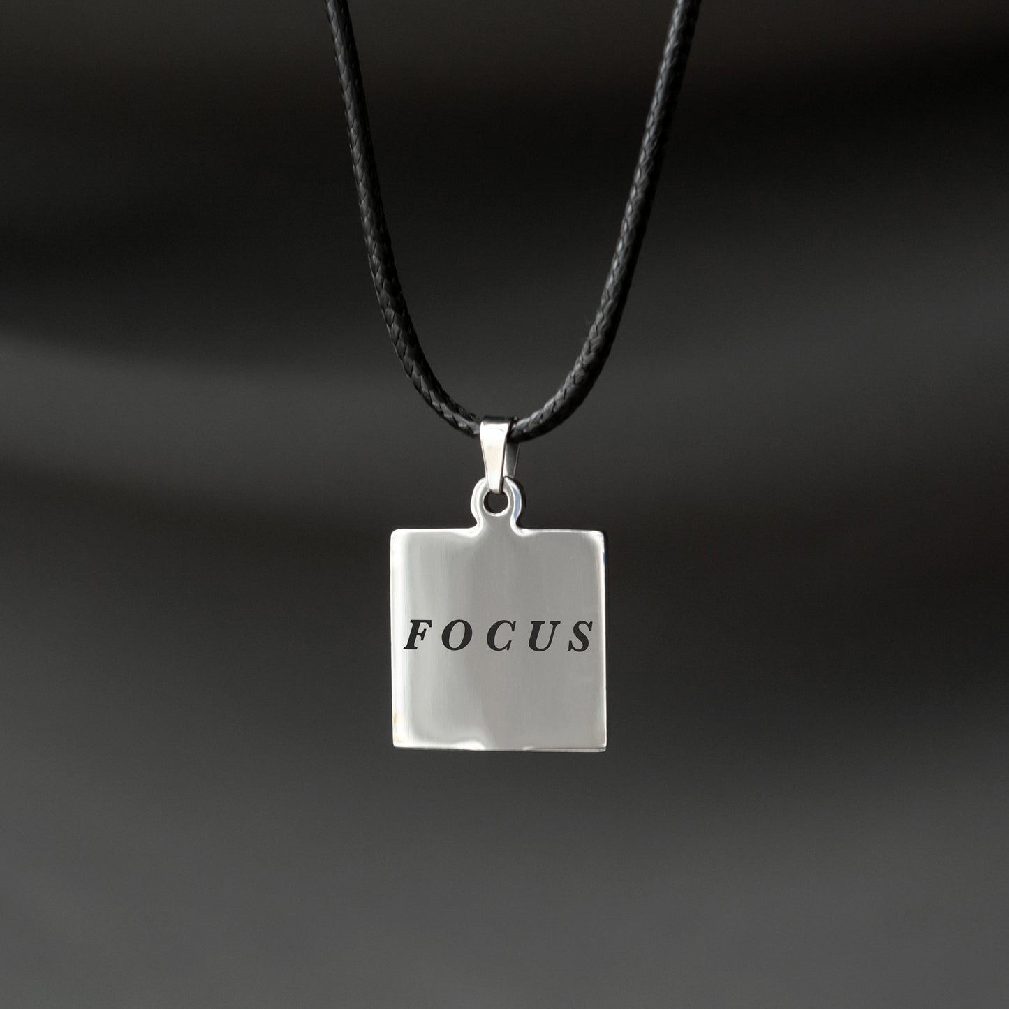 Custom Engraved Necklace – Name or Short Text Jewelry