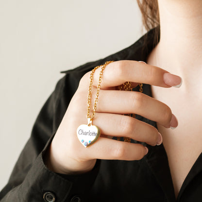 Engraved Bar Necklace – Personalized Name or Phrase Pendant