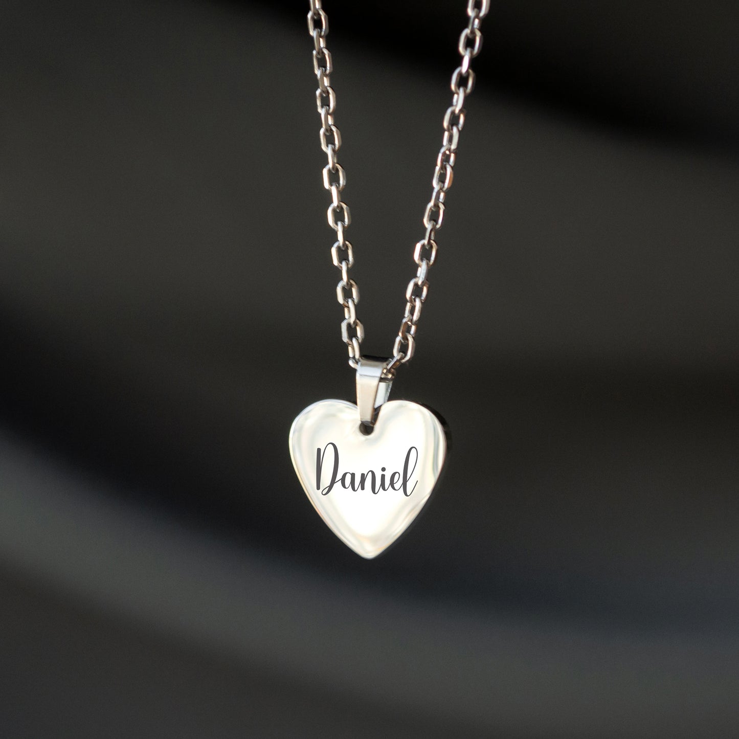 Custom Name Pendant – Personalized Engraved Necklace