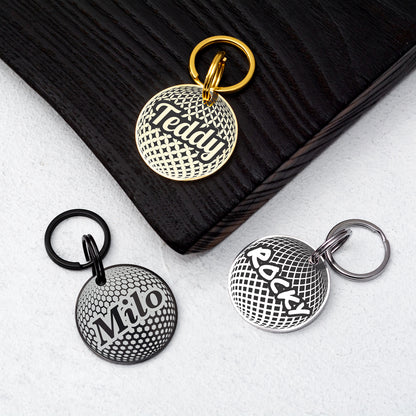 Personalized Dog and Cat Tag - Stainless Steel Engraved Pet ID Tag