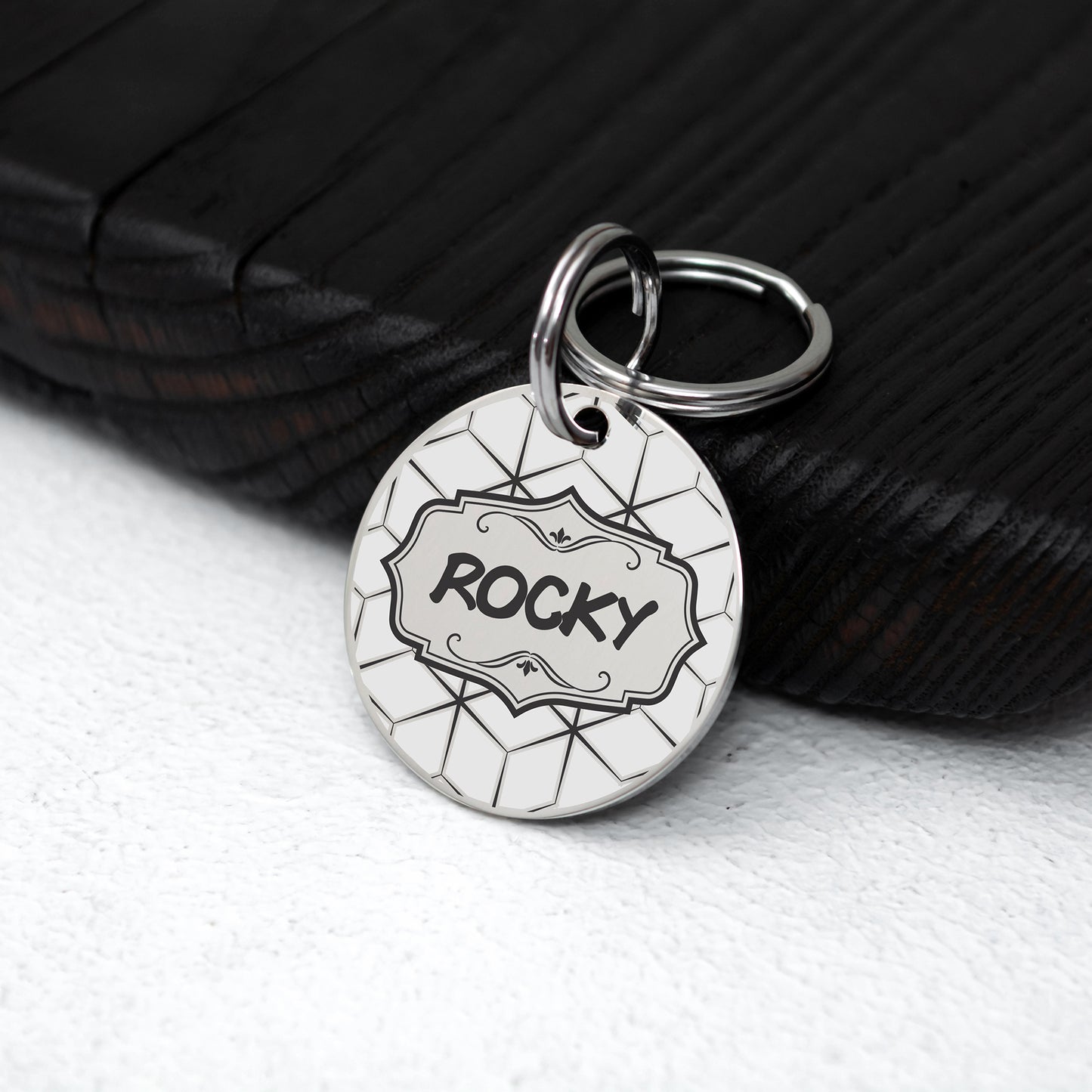 Custom Cat and Dog Tag - Stainless Steel Engraved Pet