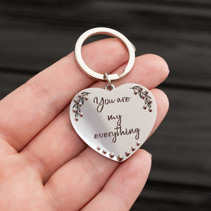 Personalized Gift Keychain - Custom Engraved Keepsake