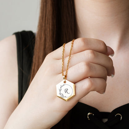 Monogram Necklace – Personalized Initial Jewelry