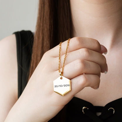 Custom Name Necklace – Personalized Engraved Jewelry