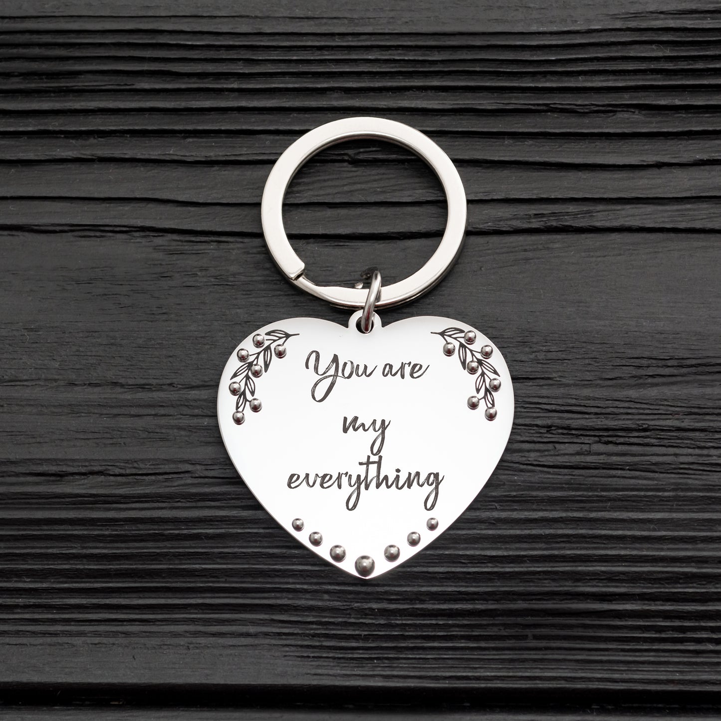 Personalized Gift Keychain - Custom Engraved Keepsake