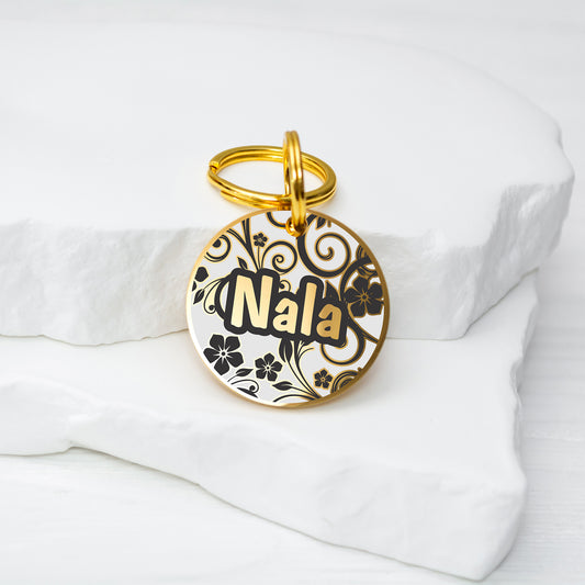 Custom Dog Tag - Engraved Double Sided Pet ID Tag with Phone