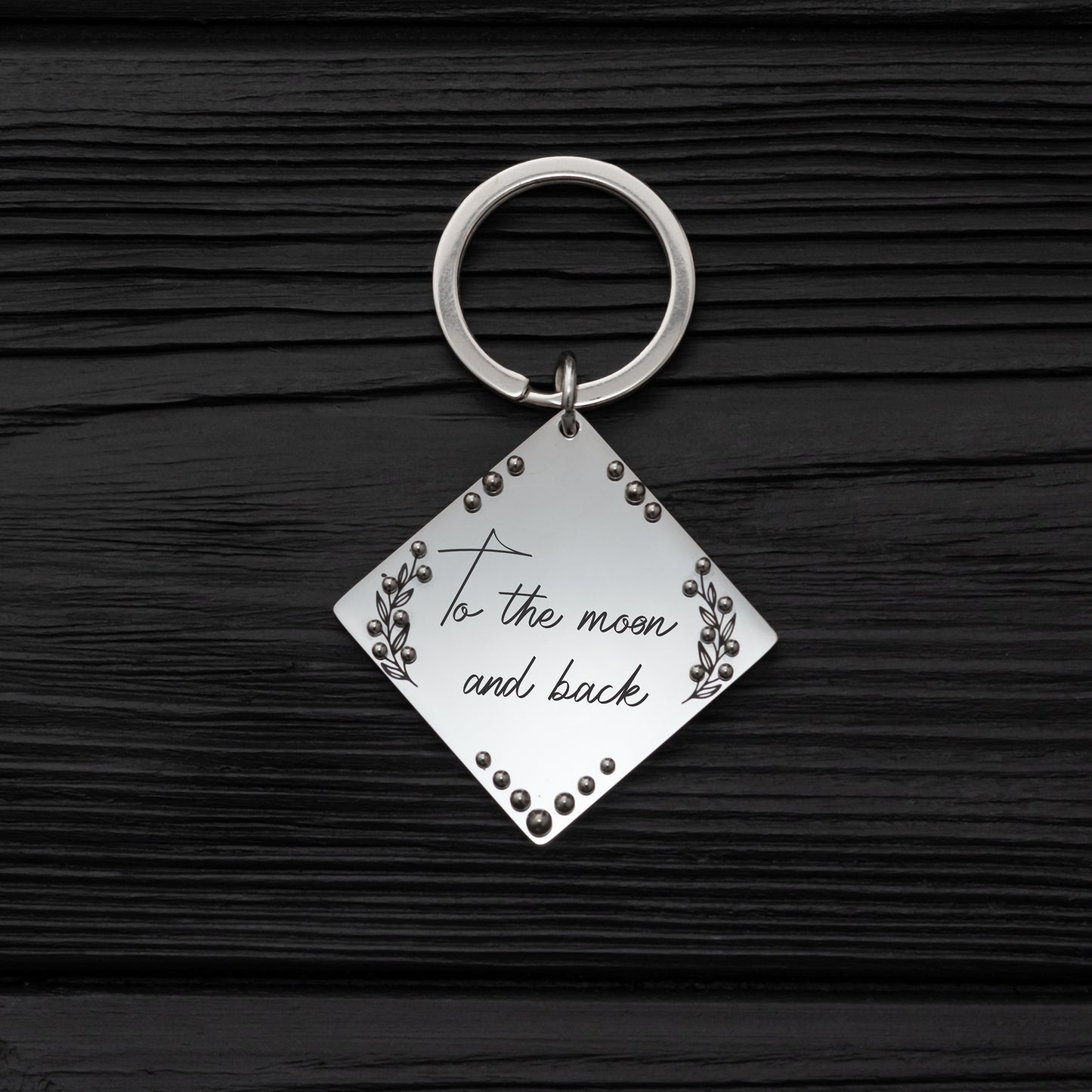 Love Note Keychain - Custom Keepsake with Your Message