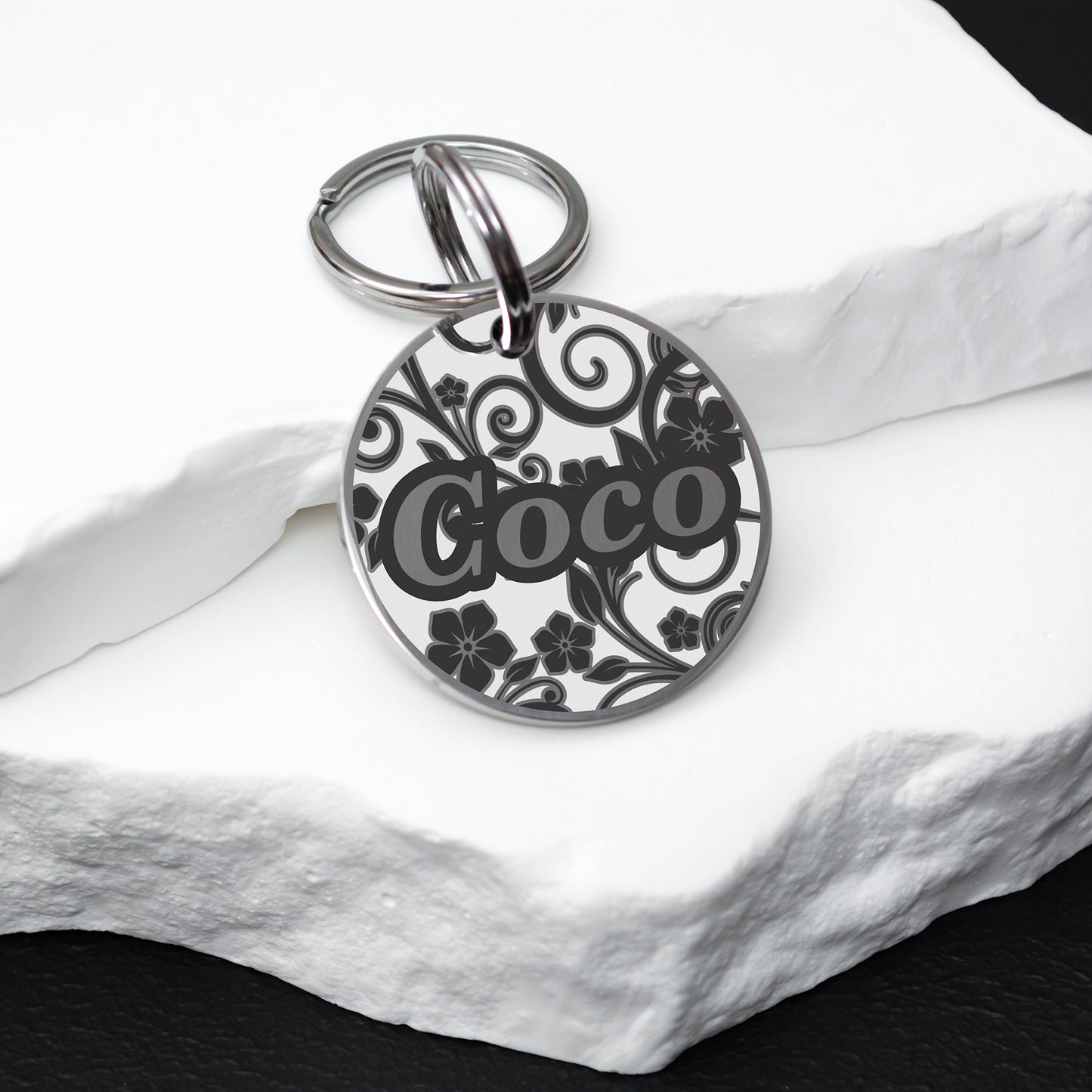 Double Sided Pet Tag - Custom Engraved ID with Phone Number