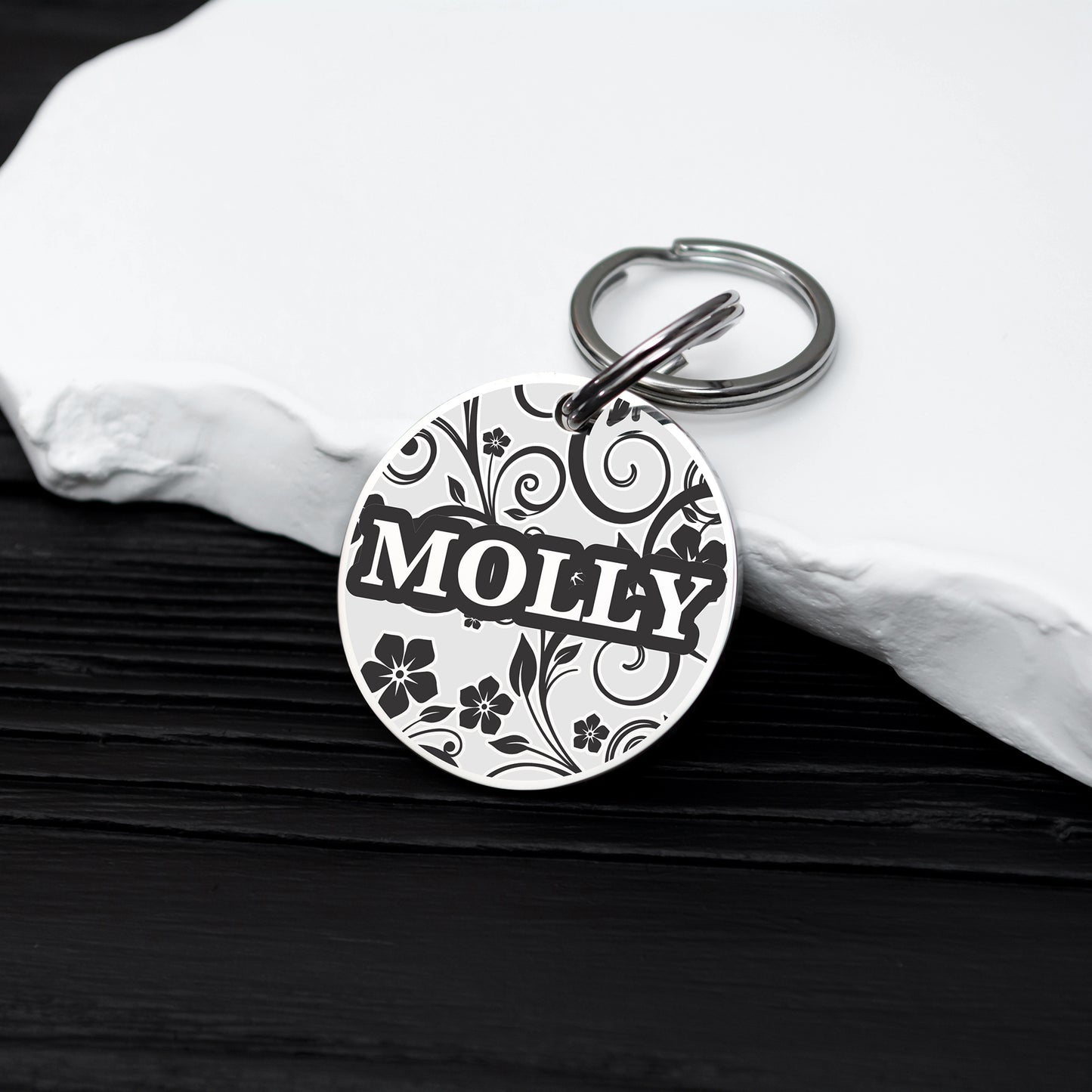 Double Sided Pet Tag - Custom Engraved ID with Phone Number