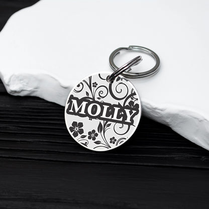 Double Sided Pet Tag - Custom Engraved ID with Phone Number