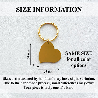 Handwriting Engraved Keychain – Custom Anniversary Keepsake