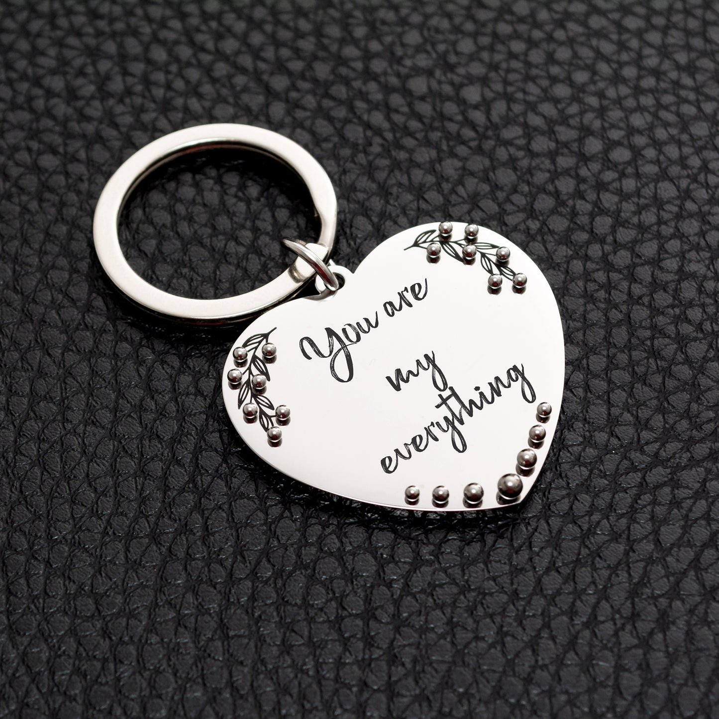 Personalized Gift Keychain - Custom Engraved Keepsake