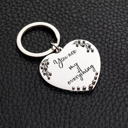 Personalized Gift Keychain - Custom Engraved Keepsake
