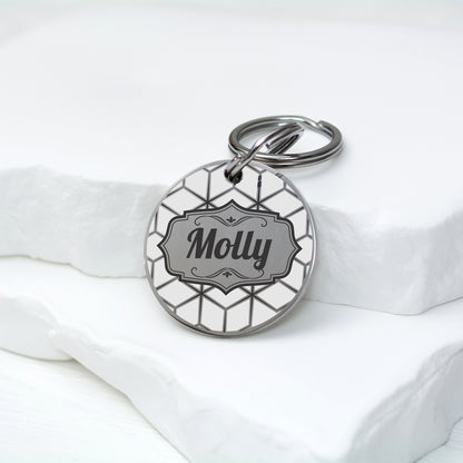 Custom Cat and Dog Tag - Stainless Steel Engraved Pet