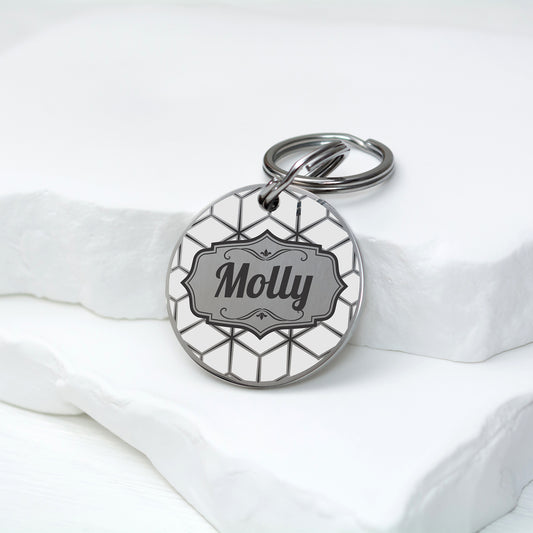 Custom Cat and Dog Tag - Stainless Steel Engraved Pet