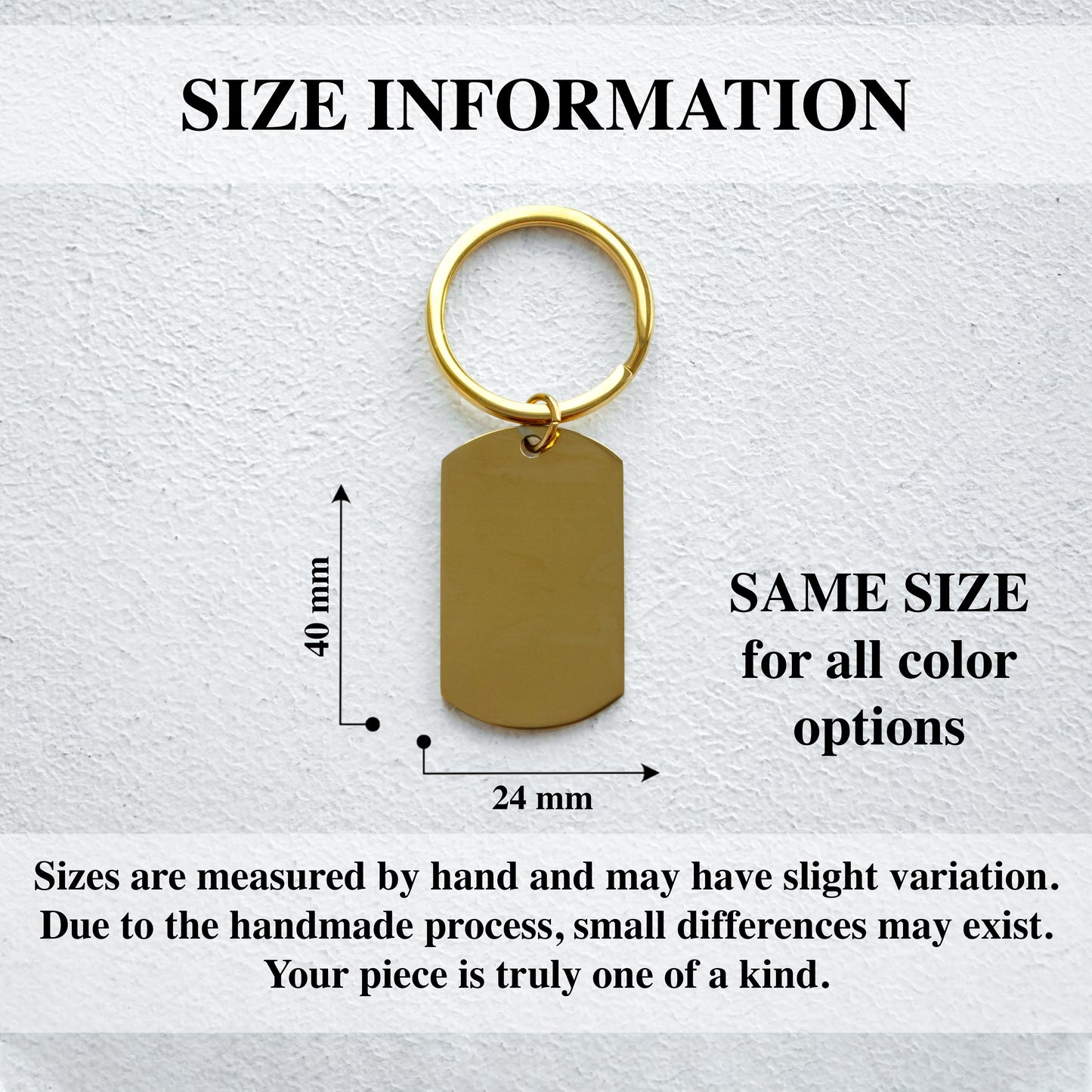 Memorial Handwriting Keychain – Engraved Sentimental Keepsake