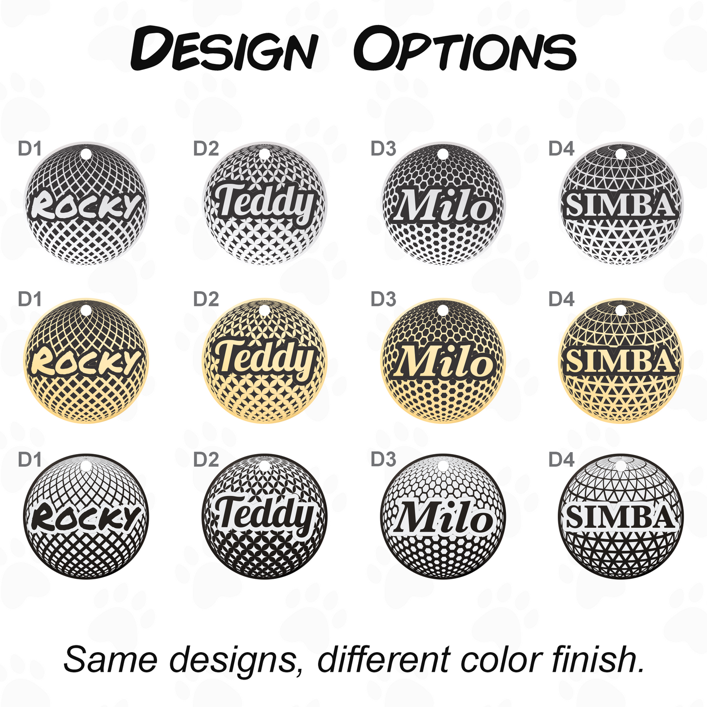 Personalized Dog and Cat Tag - Stainless Steel Engraved Pet ID Tag