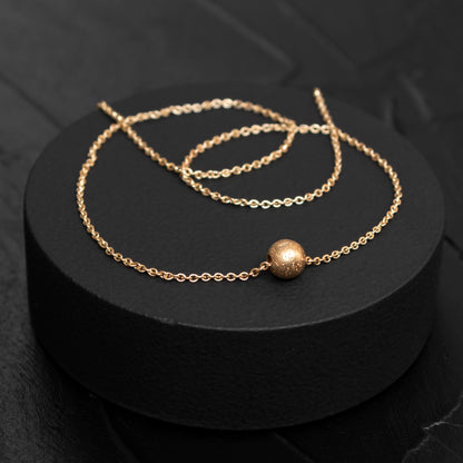 Stunning Gold-Filled Necklace with Dainty Bead