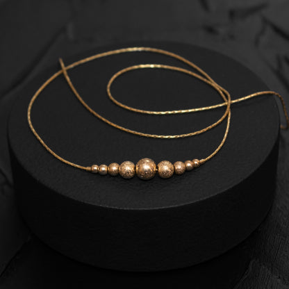 Delicate Gold-Filled Necklace with Beautiful Beads