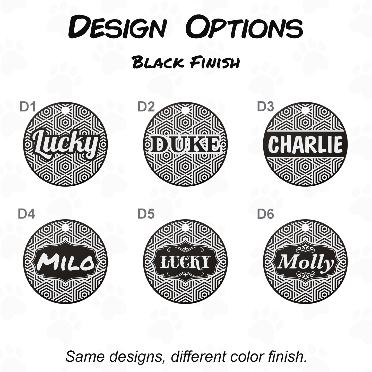 Custom Dog Tag - Engraved Double Sided Pet ID Tag with Phone