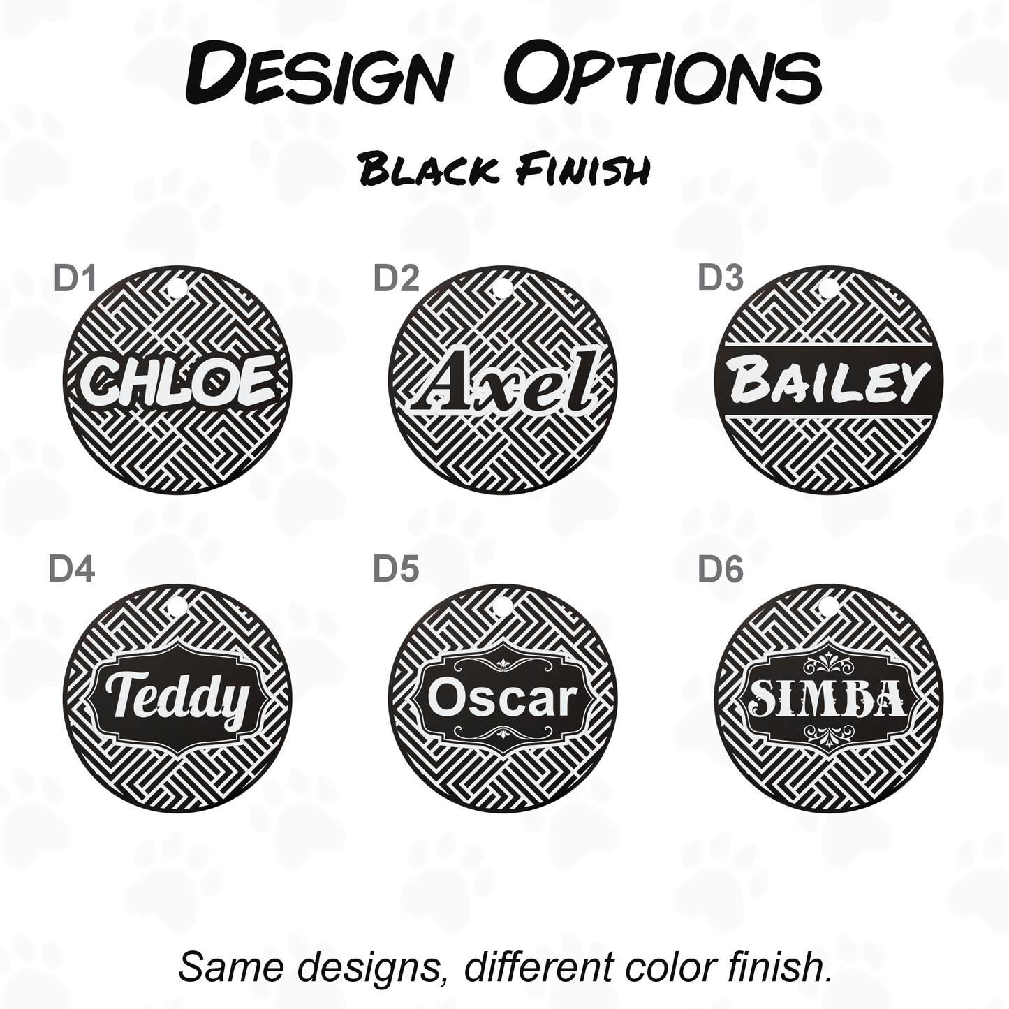 Personalized Dog and Cat Tag - Stainless Steel Engraved Pet ID Tag