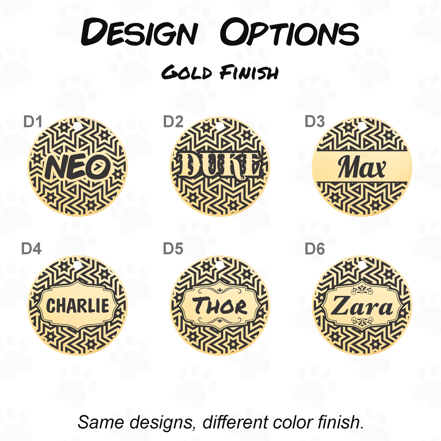 Custom Cat and Dog Tag - Stainless Steel Engraved Pet ID